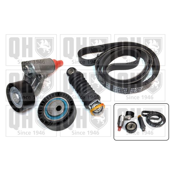 1 kit d'entrainement Quinton Hazell QDK77
