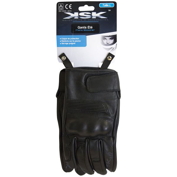 Gants moto, scooter été norme EPI KSK taille L pour deux roues