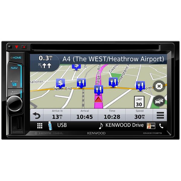 AUTORADIO GPS KENWOOD DNX5170BTS