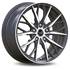 Jante aluminium Infiny 16 pouces Gris Satin Face Polie Spike