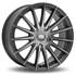 Jante aluminium Racer 17 pouces Gris Face Polie Monza