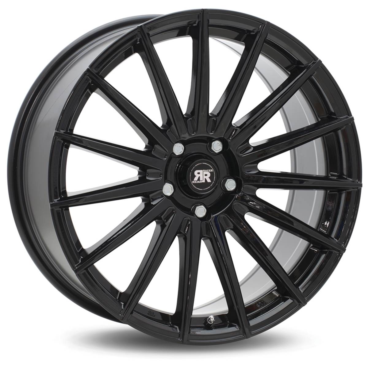 Jante Aluminium Racer 15 Pouces Noir Brillant Monza