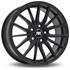 Jante aluminium Racer 16 pouces Noir Satin Schack