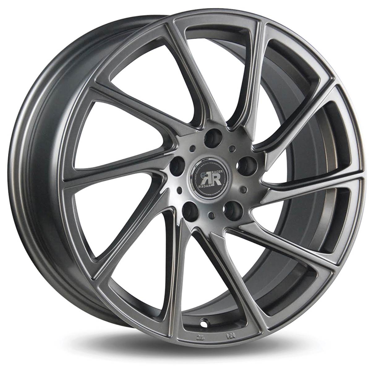 Jante Aluminium Racer 17 Pouces Gris Turn