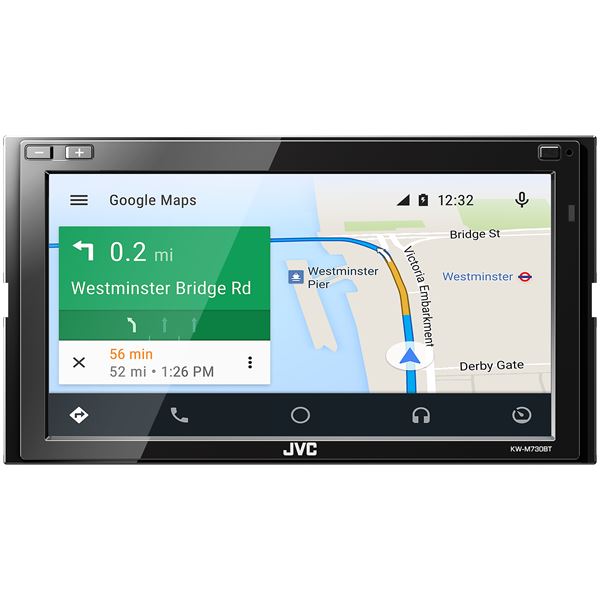 Autoradio Multimédia JVC KWM730BT Feu Vert