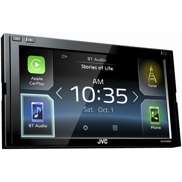 Autoradio Multimédia JVC KWM730BT Feu Vert