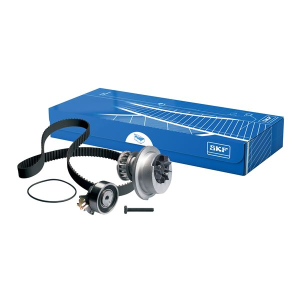 1 kit de distribution + 1 pompe à eau SKF VKMC91303