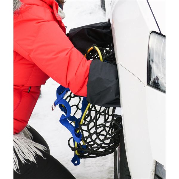 Chaînes à Neige 225 50 R17 Acier 9 Mm - Homologuées, Modèle Croisillons, Montage Rapide, Tapis Et Gants Inclus - 10