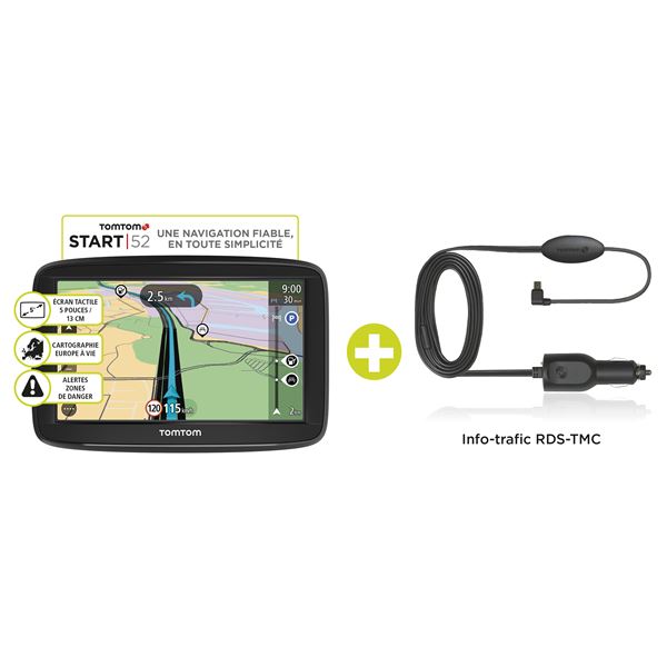 GPS TOMTOM START 52 + TMC