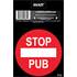 Adhésif Stop pub x1