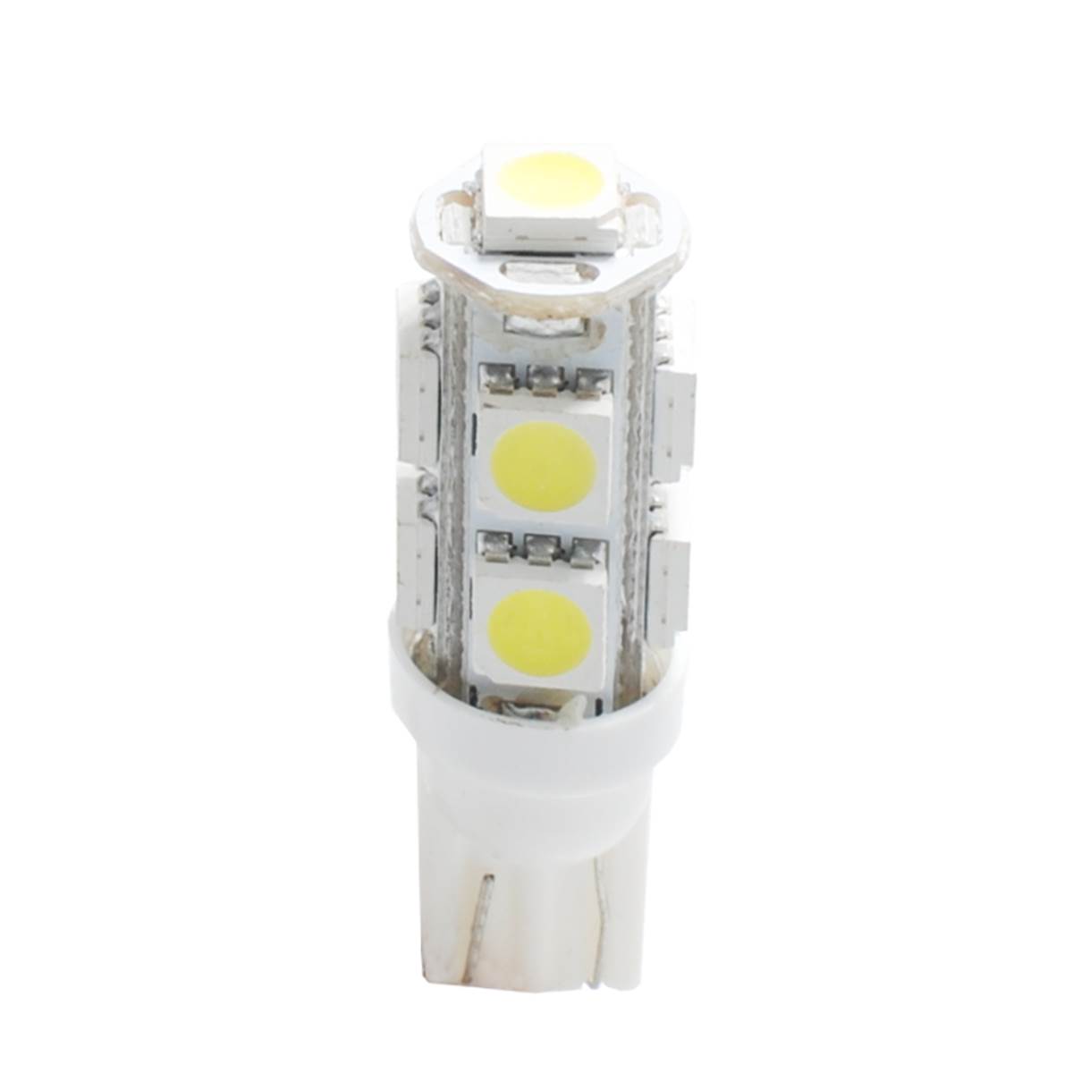 2 ampoules T10 avec 9 LED blanche
