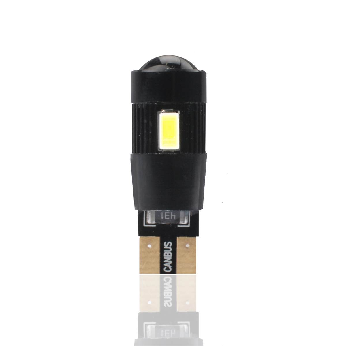 2 ampoules T10 avec 6 LED blanche