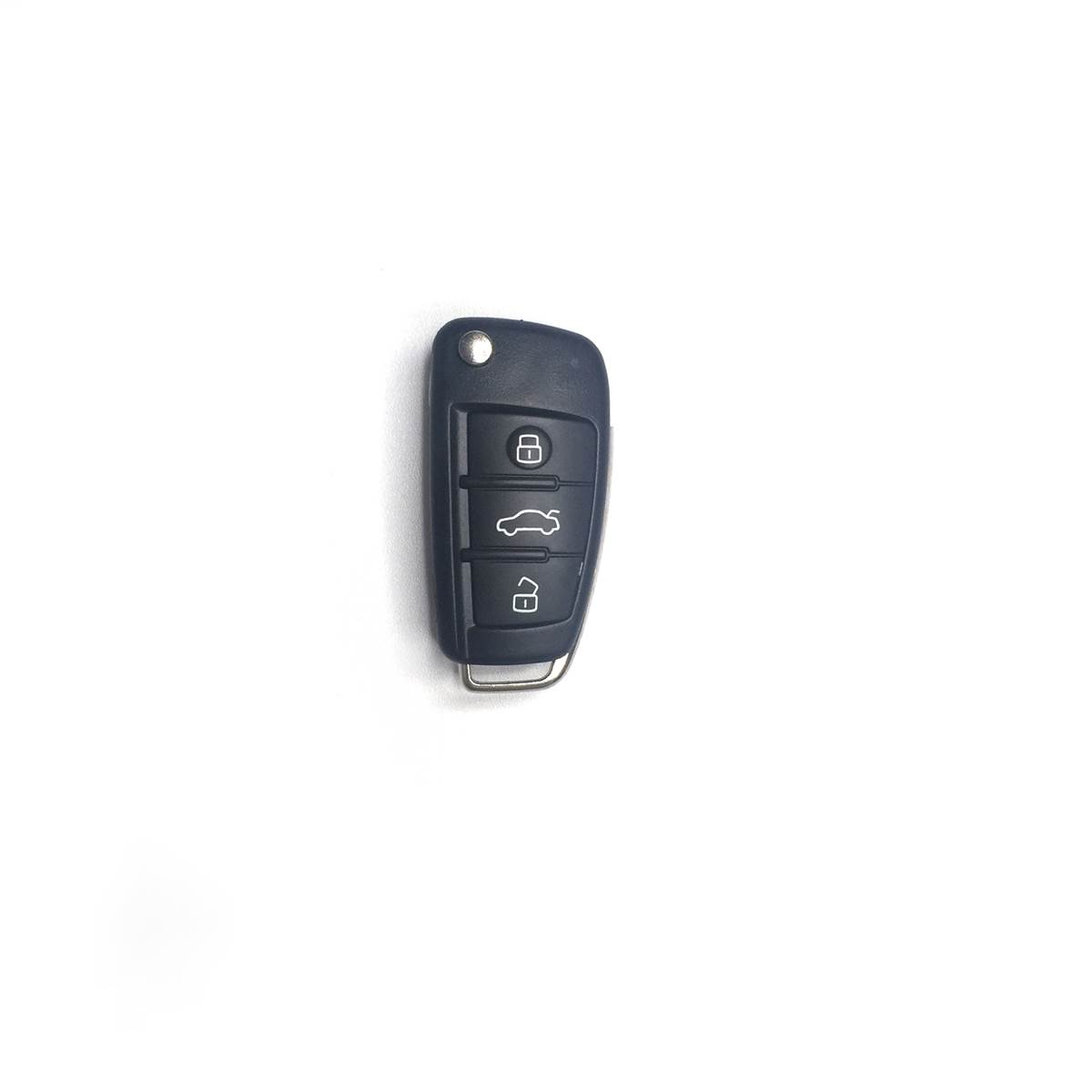 Coque de clé adaptable pour Audi, 3 boutons