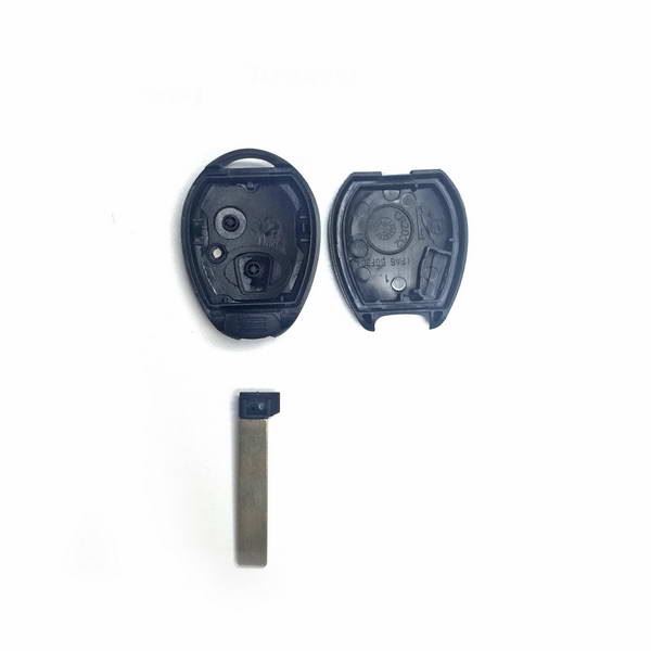 Coque de clé adaptable pour Mini, 2 boutons