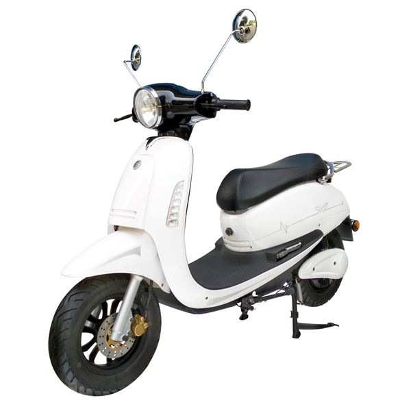 Scooter électrique SlidE Eurocka Blanc brillant