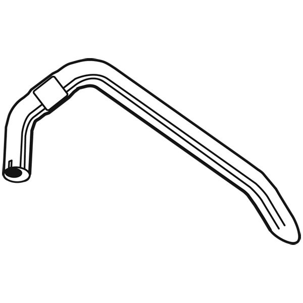 1 tube d'échappement arrière Walker 10680