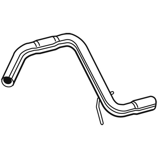 1 tube d'échappement Walker 10660