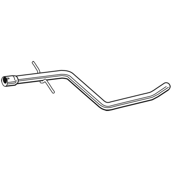 1 tube d'échappement Walker 10675