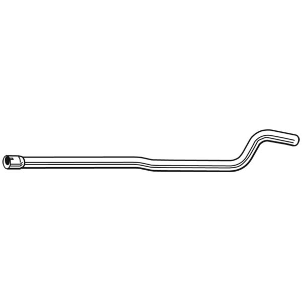 1 tube d'échappement intermédiaire Walker 10645