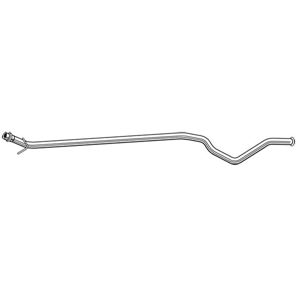 1 tube d'échappement intermédiaire Walker 10723
