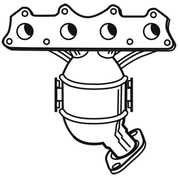 1 catalyseur Walker 28208