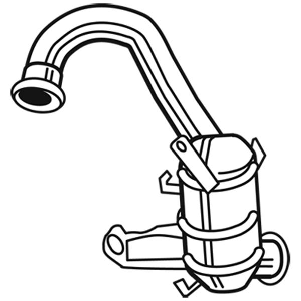 1 catalyseur Walker 28637