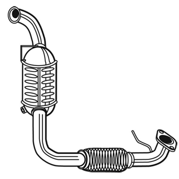 1 catalyseur Walker 28662