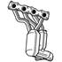 1 catalyseur Walker 28716