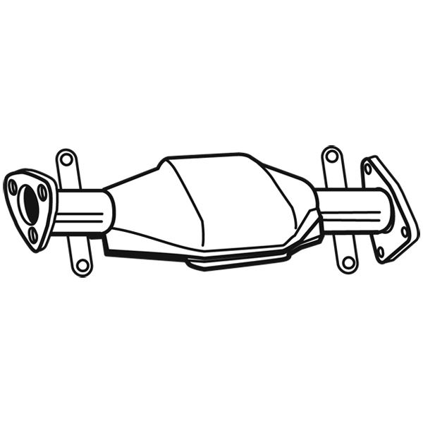 1 catalyseur Walker 28723