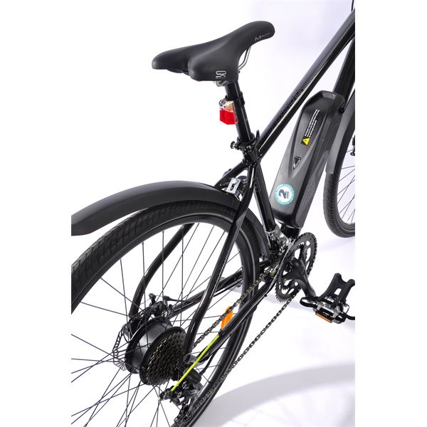 Vélo tout chemin électrique Feu Vert Fred taille 40 (S) noir