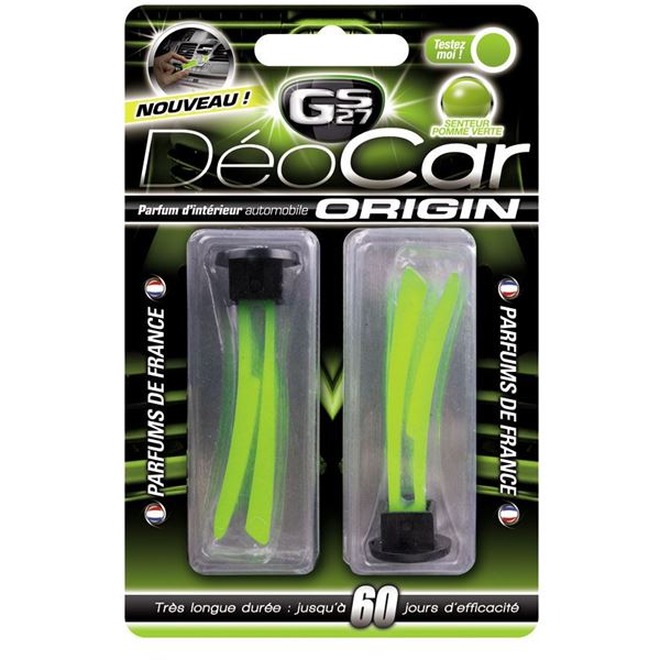 Désodorisant DEOCAR Origin GS27  - Pomme Verte