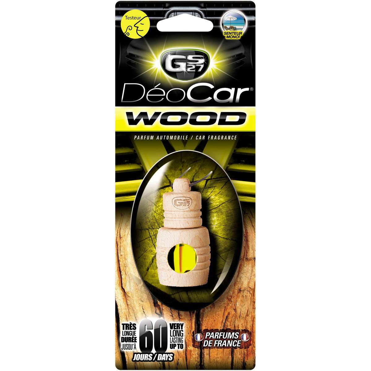 Désodorisant Deocar Wood Gs27 - Monoï