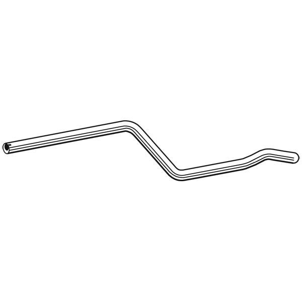 1 tube d'échappement intermédiaire Walker 10698