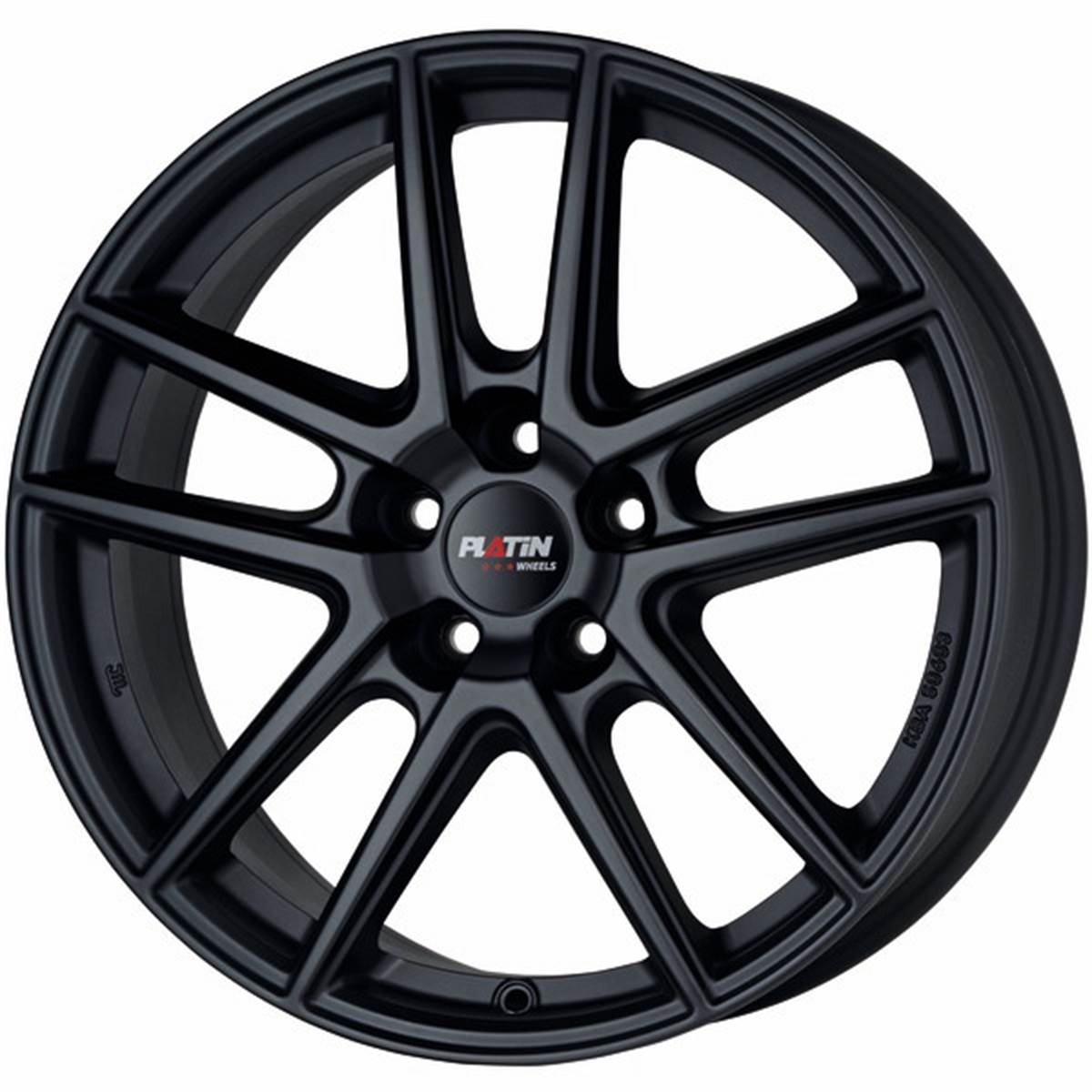 Jante Aluminium Platin 17 Pouces Noir Mat