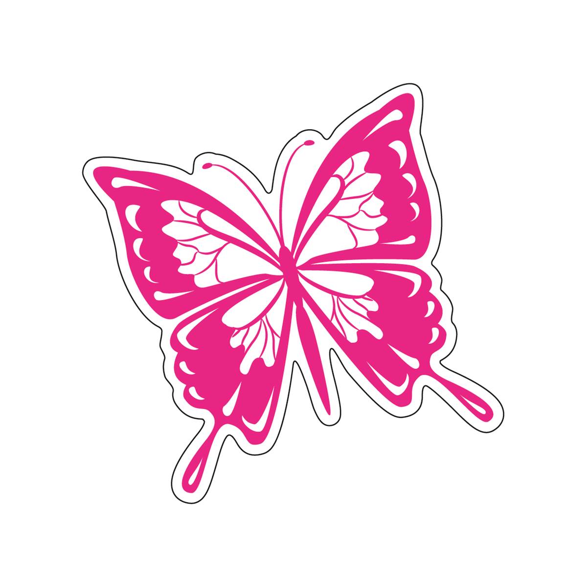 Decor Resine 3d Papillon