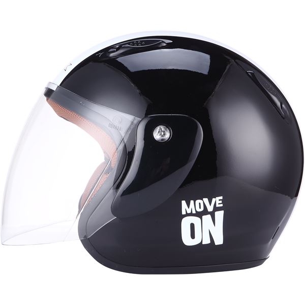 Casque moto Jet Move On noir taille S KSK