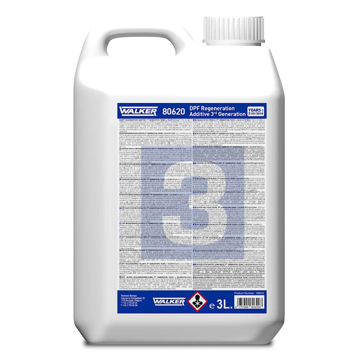 Recharge Additif Pour Filtres À Particules - Fbc 3eme Génération Walker 3 L