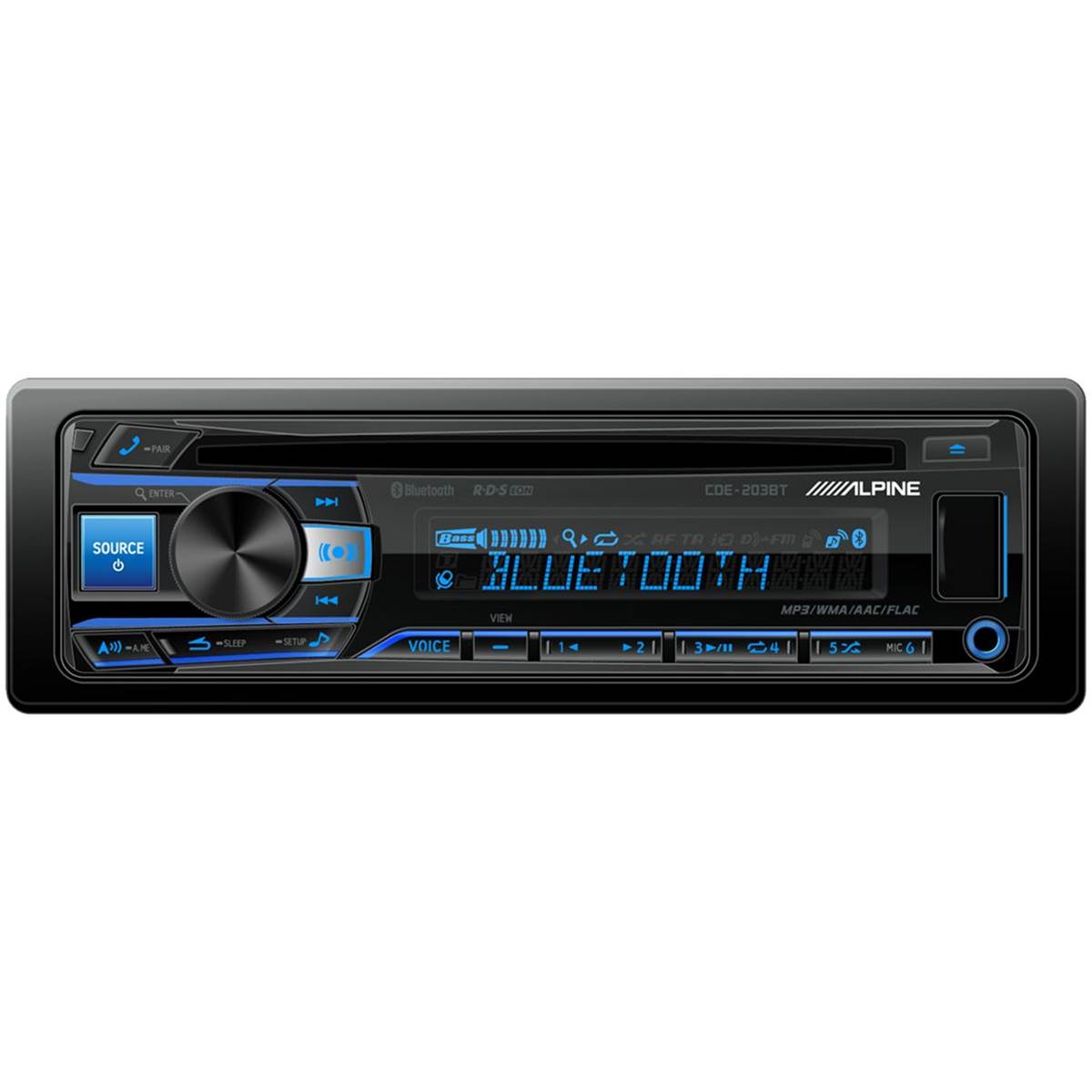 Autoradio Bluetooth Alpine Cde-203bt Cd