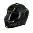 Casque moto scooter Intégral Graphic noir jaune MQS taille L