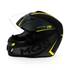 Casque moto scooter Intégral Graphic noir jaune MQS taille L