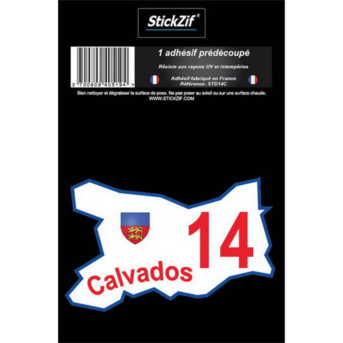 Adhésif "département" Carte Calvados