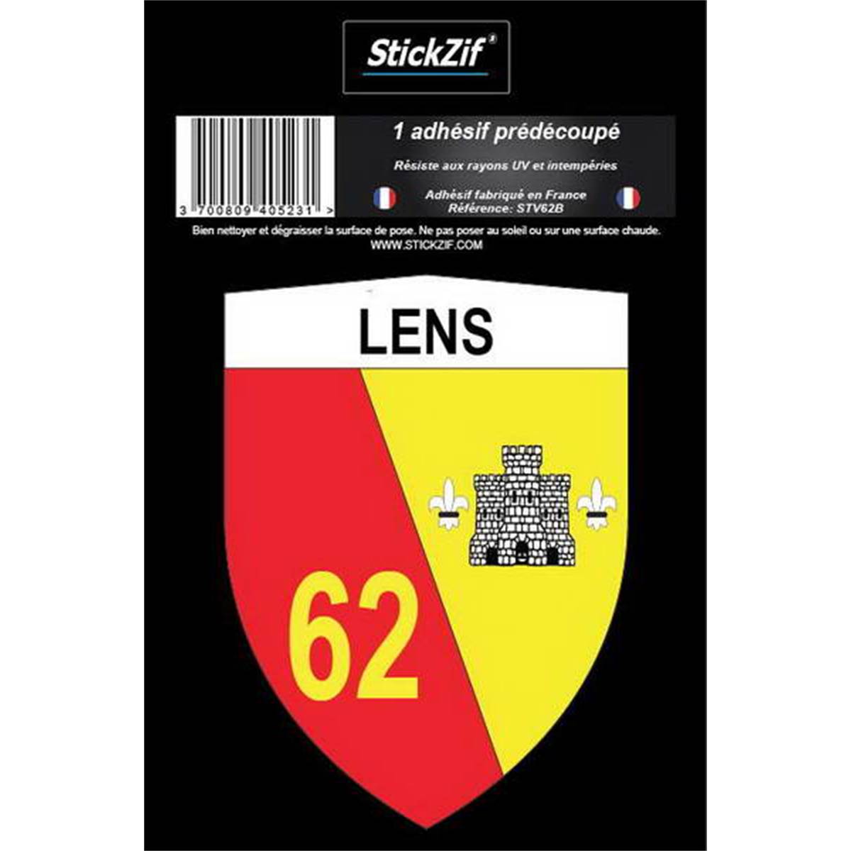 Adhésif "ville" Blason Lens
