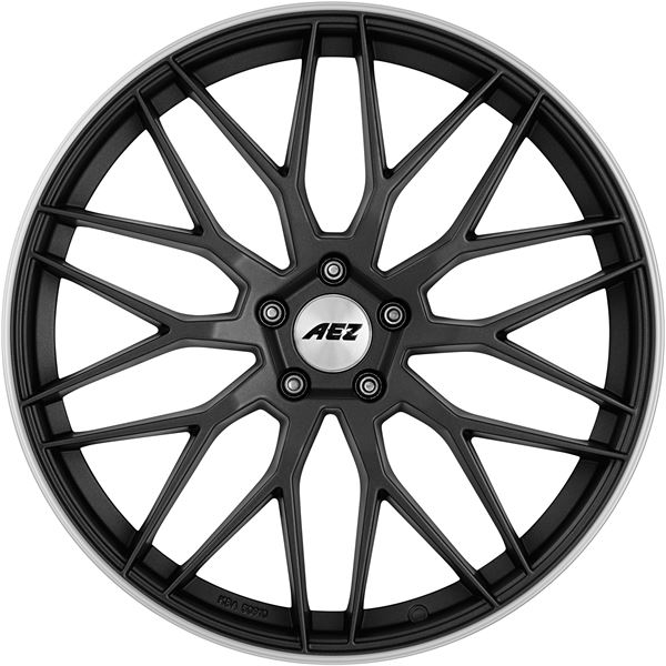 Jante alu Aez 19 pouces Gunmetal Mat/ Bord Poli