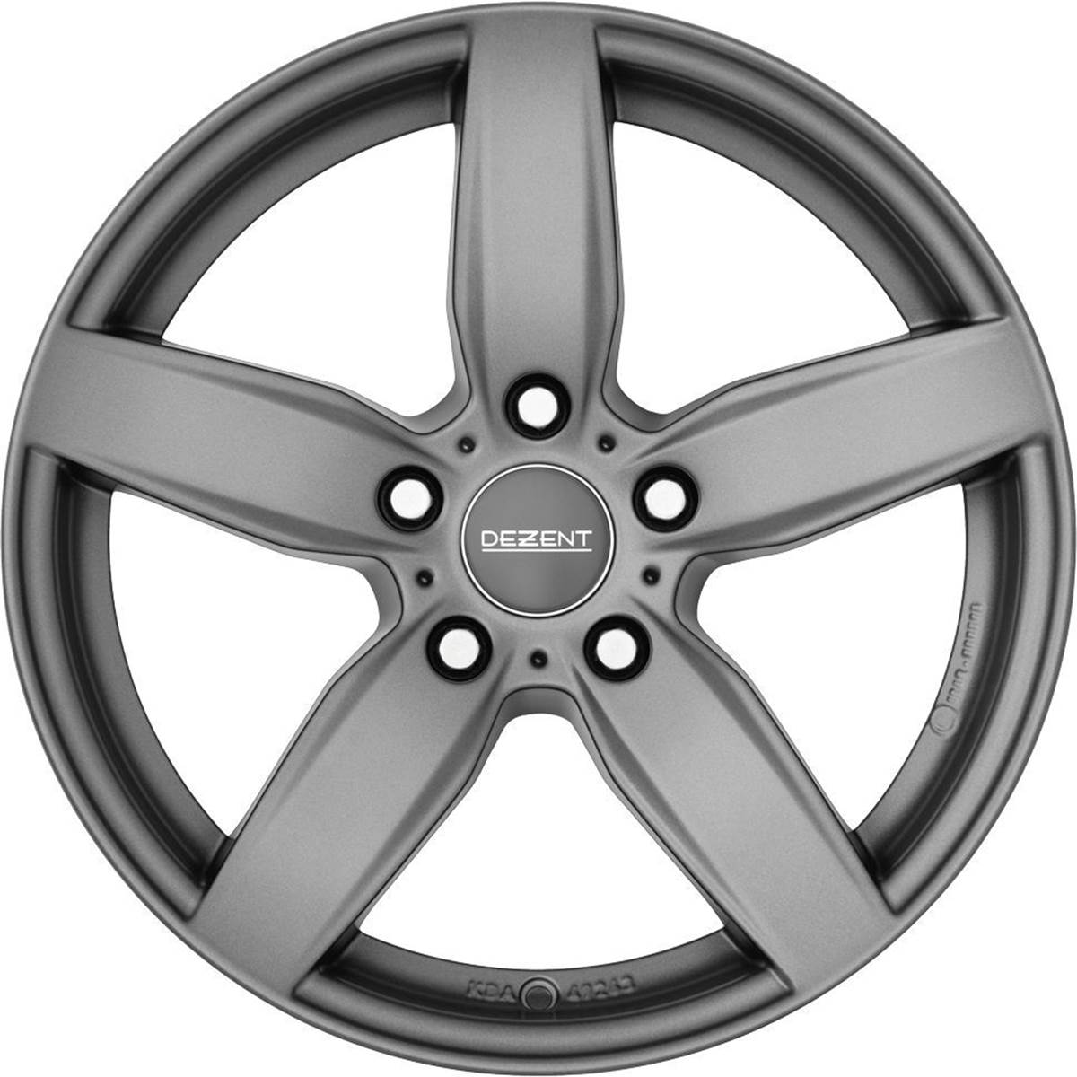 Jante Alu Dezent 17 Pouces Graphite Mat