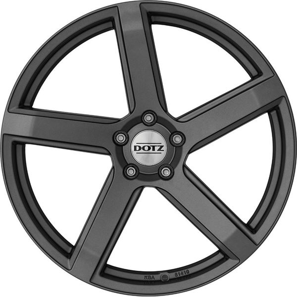 Jante alu Dotz 16 pouces Graphite Mat