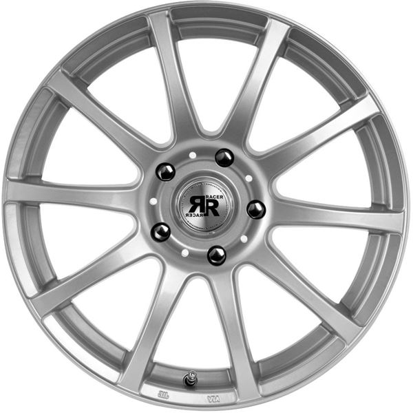Jante alu Racer 16 pouces Argent