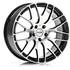 Jante aluminium Platin 18 pouces Noir Poli