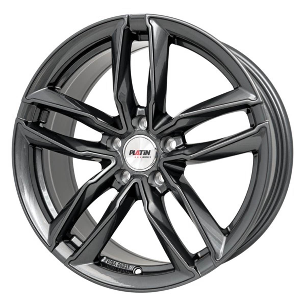 Jante Aluminium Platin 17 Pouces Gun