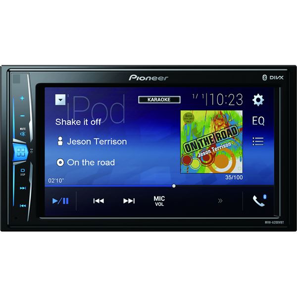 Pioneer mvh a200vbt подключение телефона