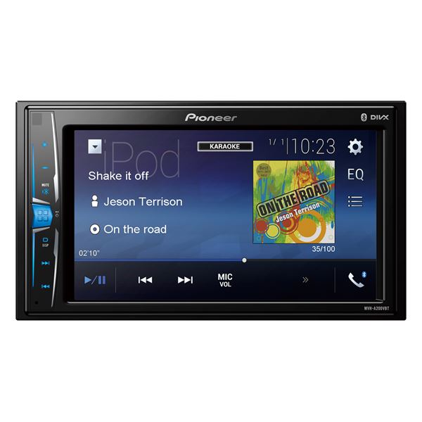 Pioneer mvh a200vbt подключение телефона